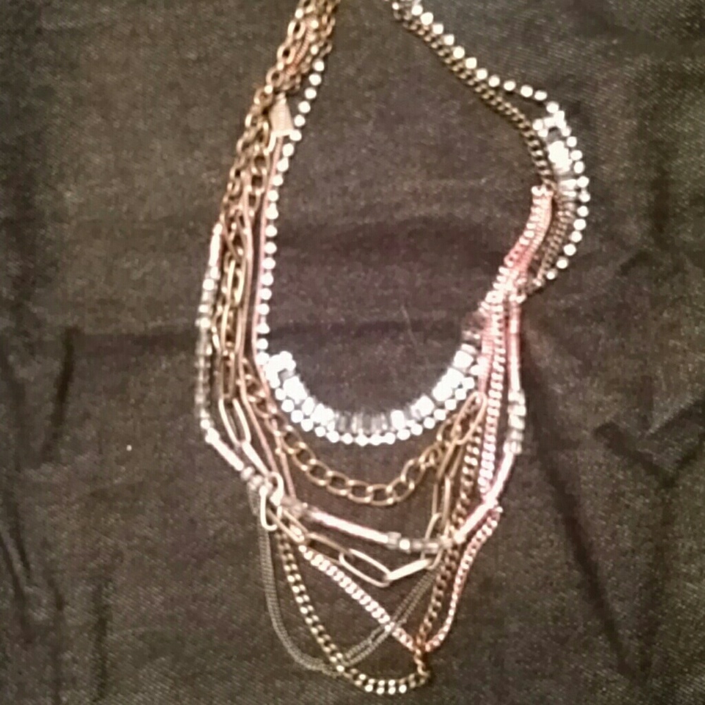 Kenneth Cole multiple strand necklace